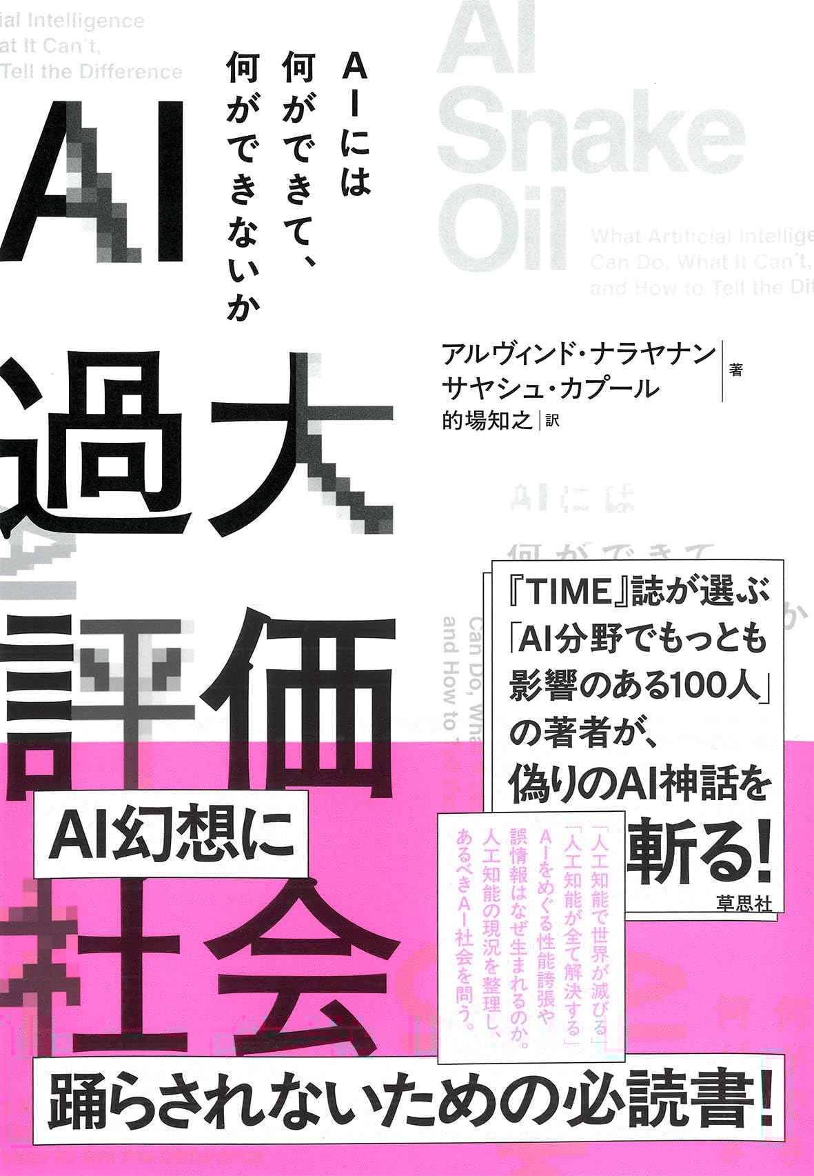  AI過大評価社会: AIには何ができて、何ができないか 